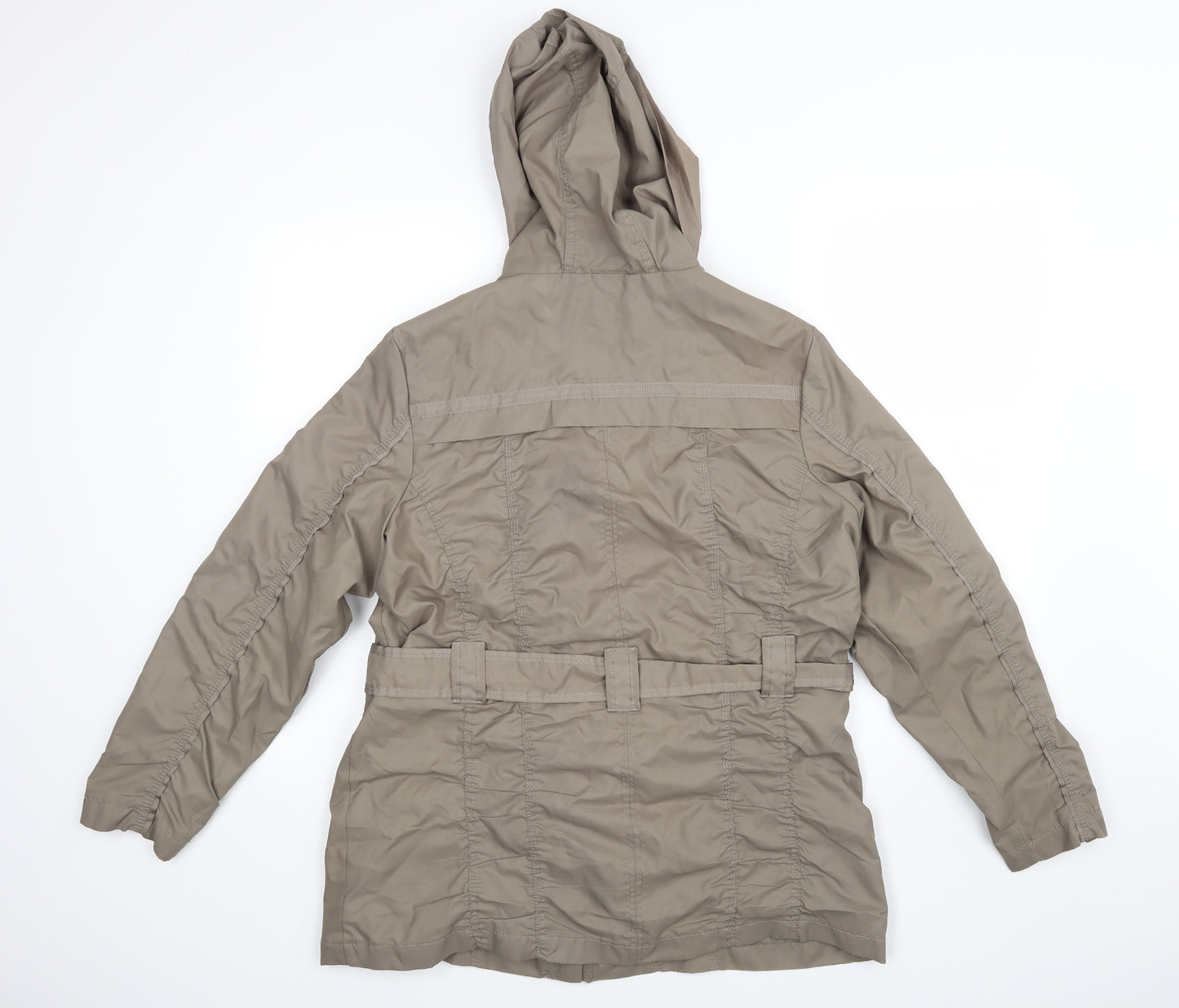 AKA Blue Womens Green   Jacket Coat