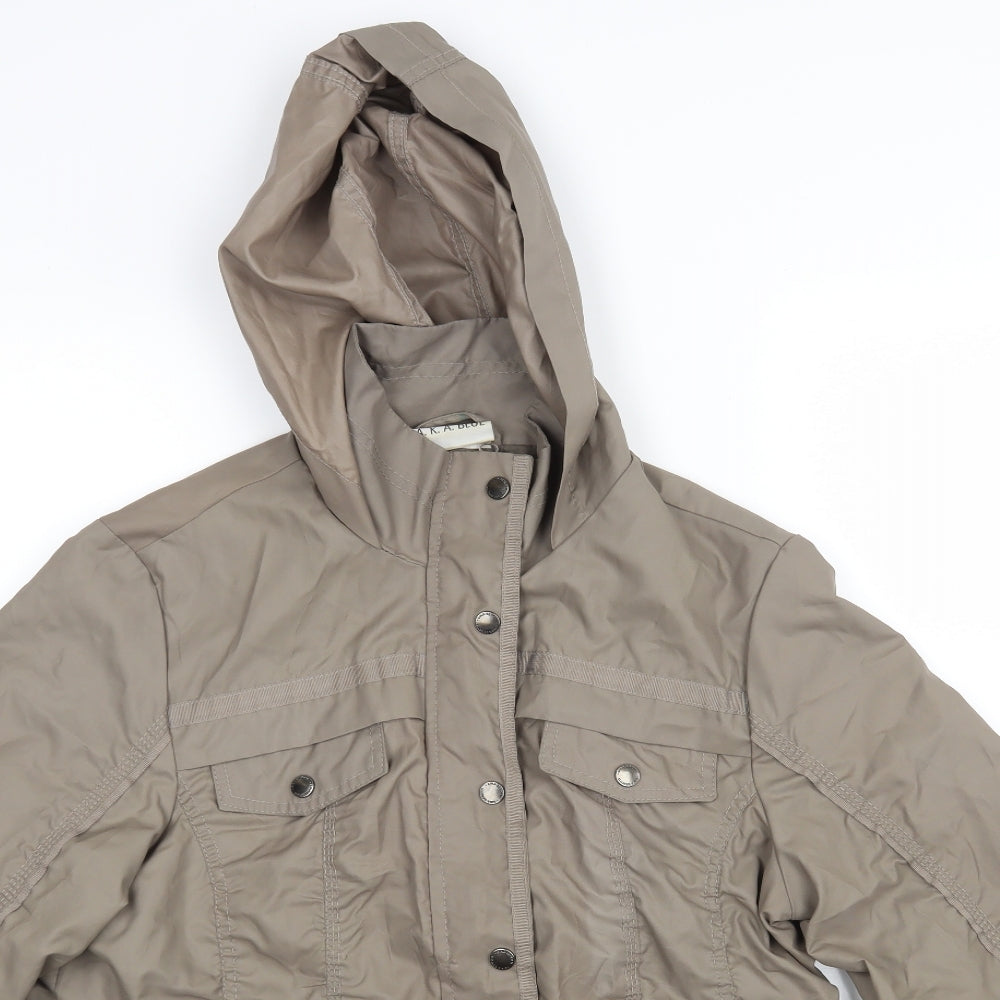 AKA Blue Womens Green   Jacket Coat