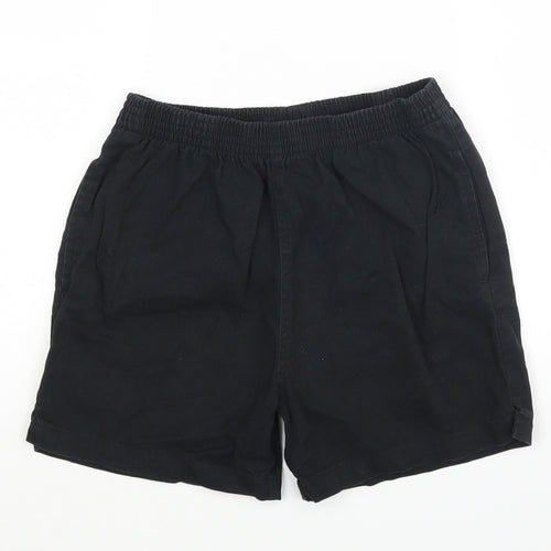 George Boys Black   Sweat Shorts Size 9-10 Years