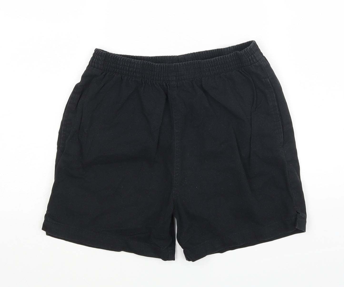 George Boys Black   Sweat Shorts Size 9-10 Years