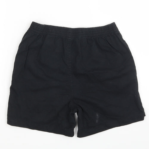 George Boys Black   Sweat Shorts Size 9-10 Years
