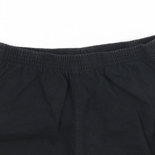George Boys Black   Sweat Shorts Size 9-10 Years
