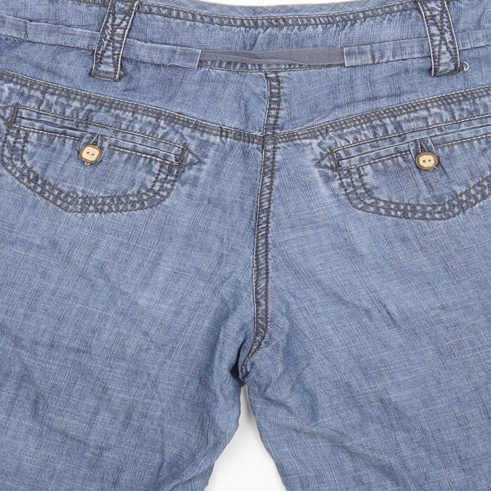 NEXT Womens Blue    Shorts Size 14 - Denim Shorts