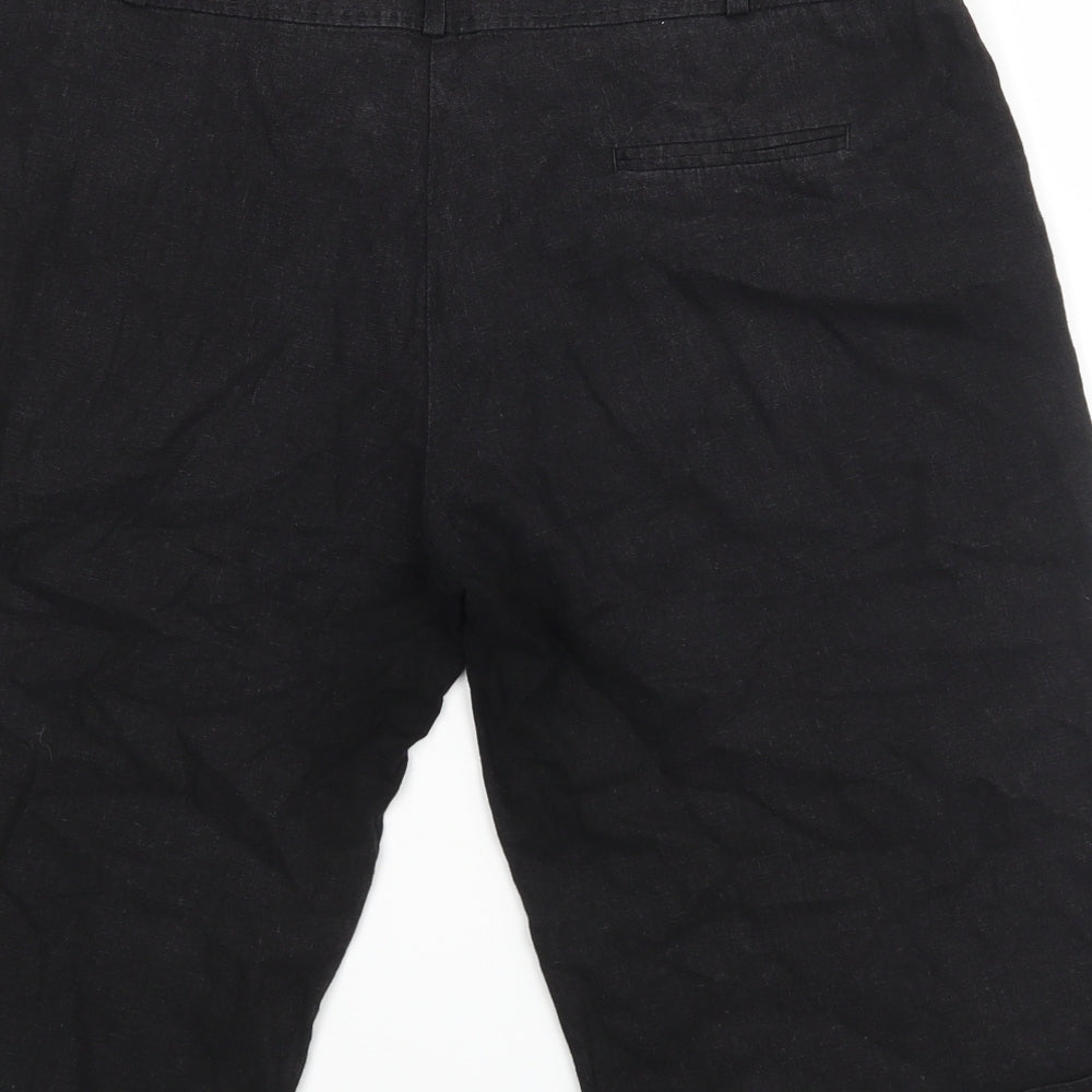 Atmosphere Womens Black   Chino Shorts Size 14
