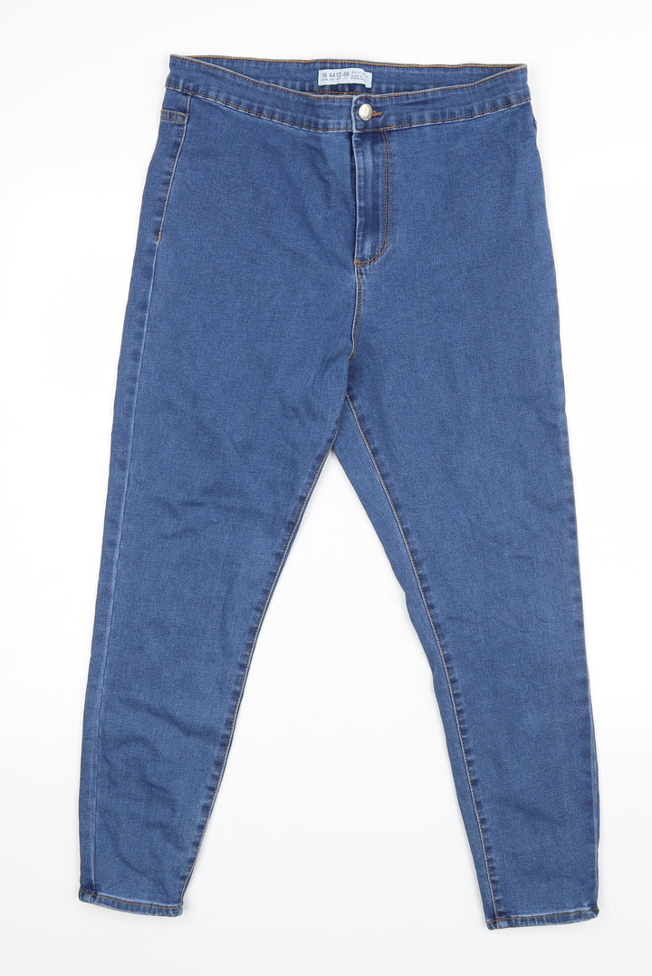 Denim co Womens Blue   Skinny Jeans Size 10 L24 in