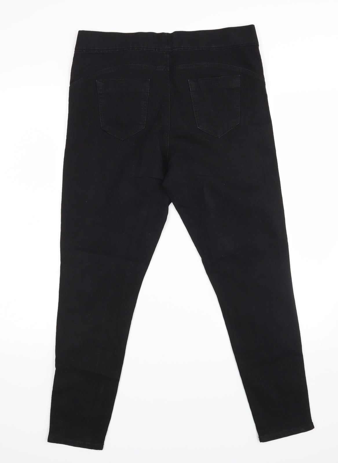 Denim co Womens Black   Skinny Jeans Size 14 L26 in