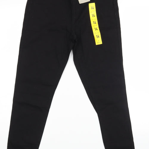 Primark Womens Black   Flared Jeans Size 14 L27 in