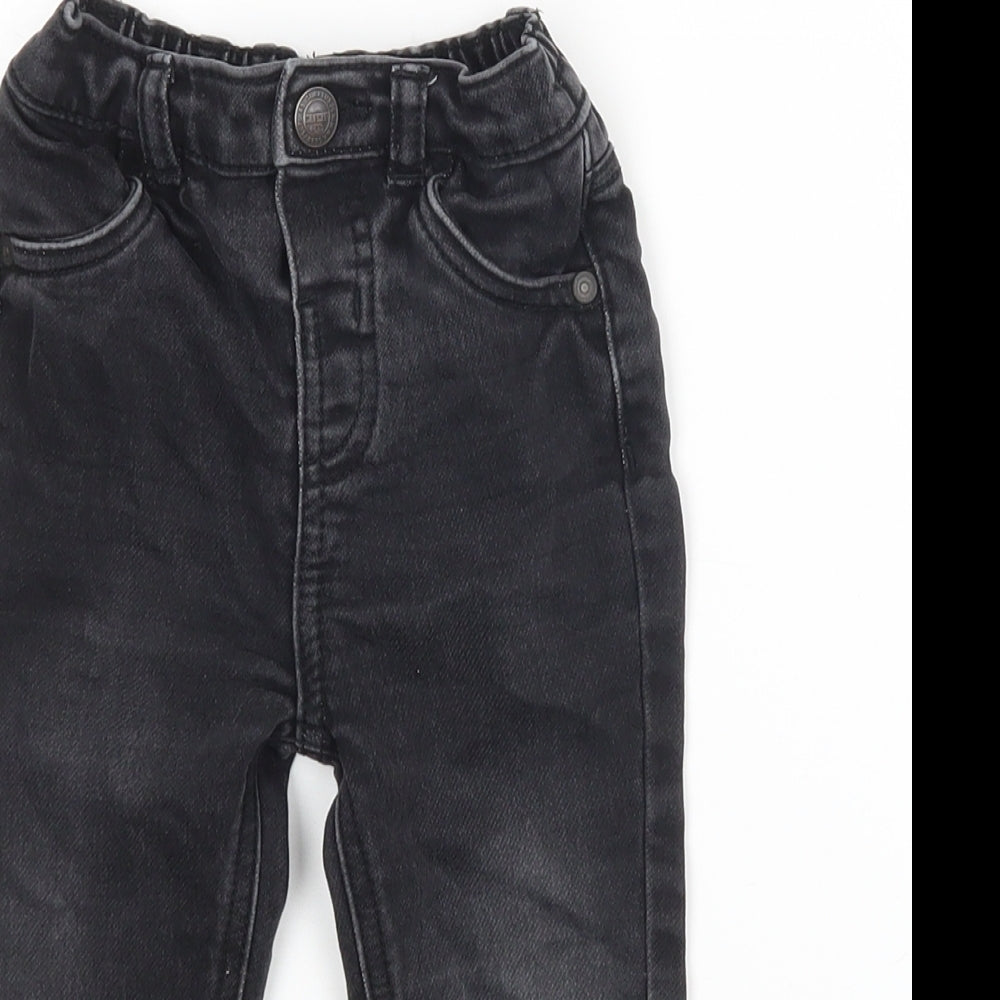 George Baby Black    Jeans Size 9-12 Months