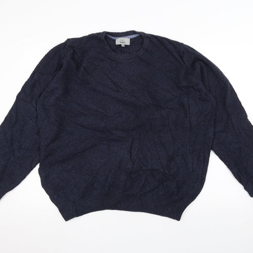 Marks and Spencer Womens Blue   Pullover Jumper Size XL