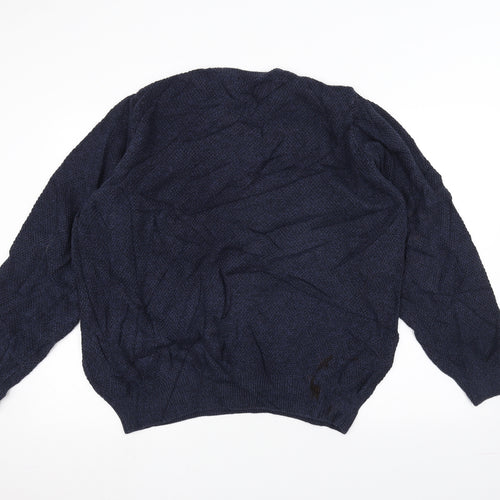 Marks and Spencer Womens Blue   Pullover Jumper Size XL