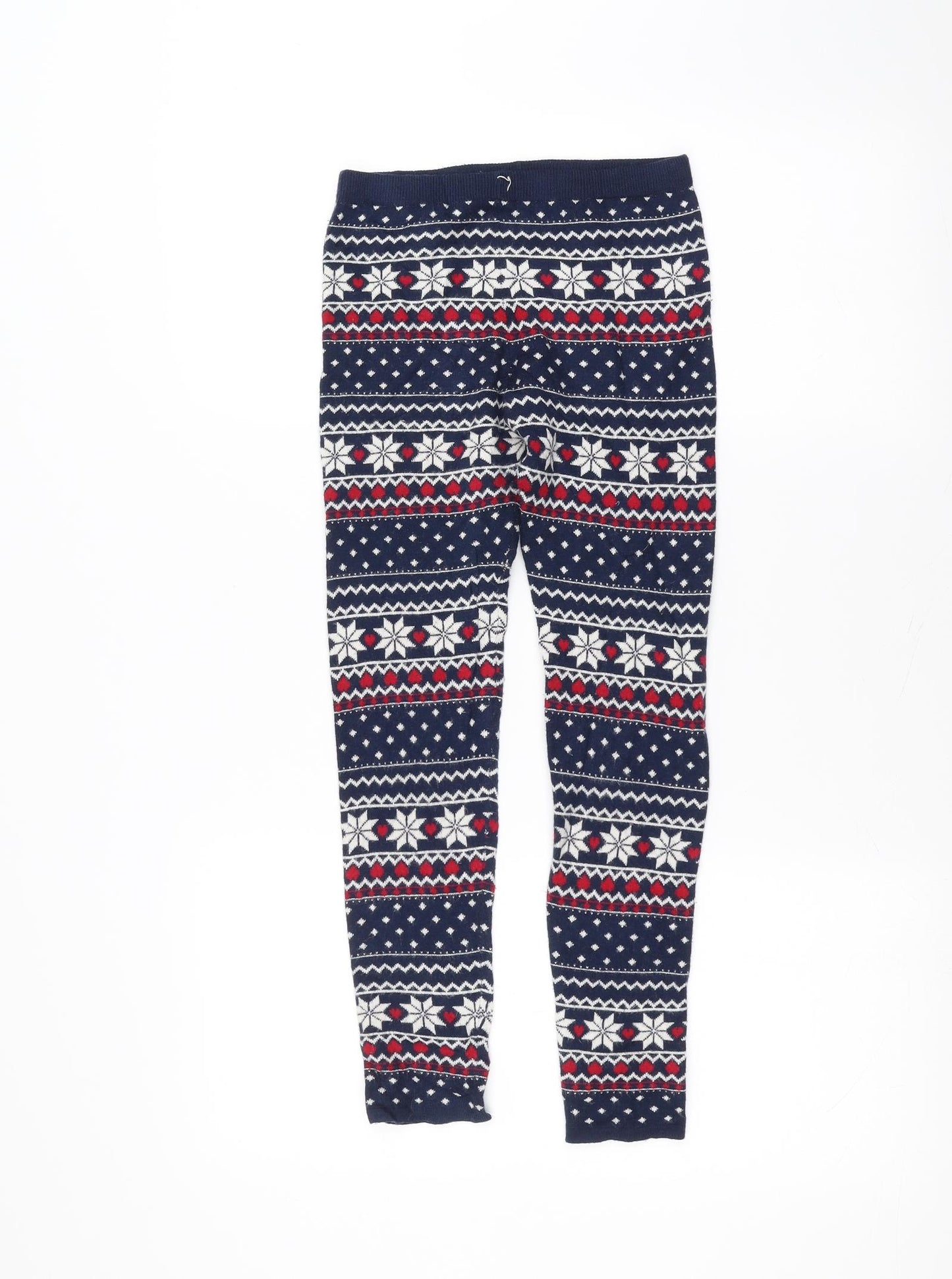 YD Boys Blue  Knit Sweatpants Trousers Size 9-10 Years