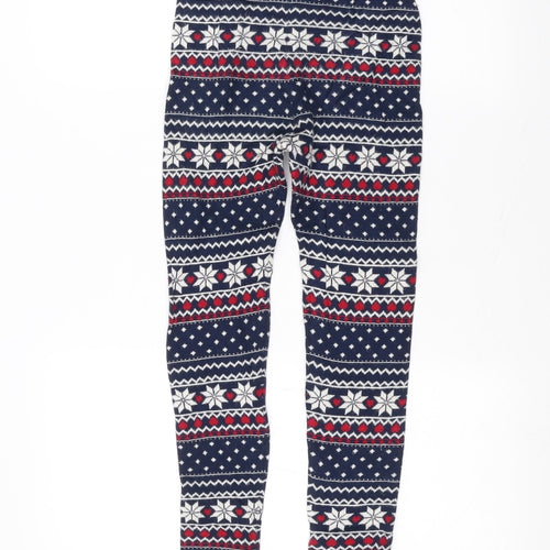YD Boys Blue  Knit Sweatpants Trousers Size 9-10 Years