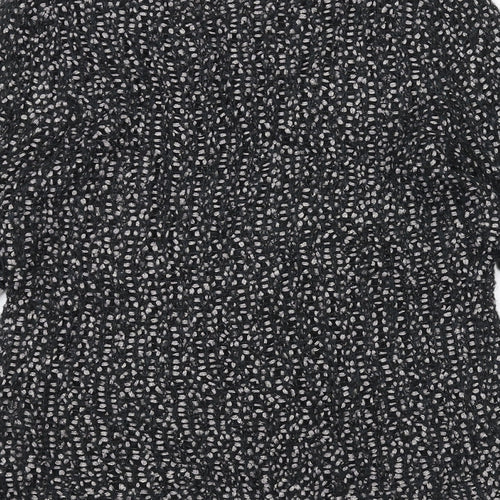 Marks and Spencer Womens Black  Knit Pullover Jumper Size 12