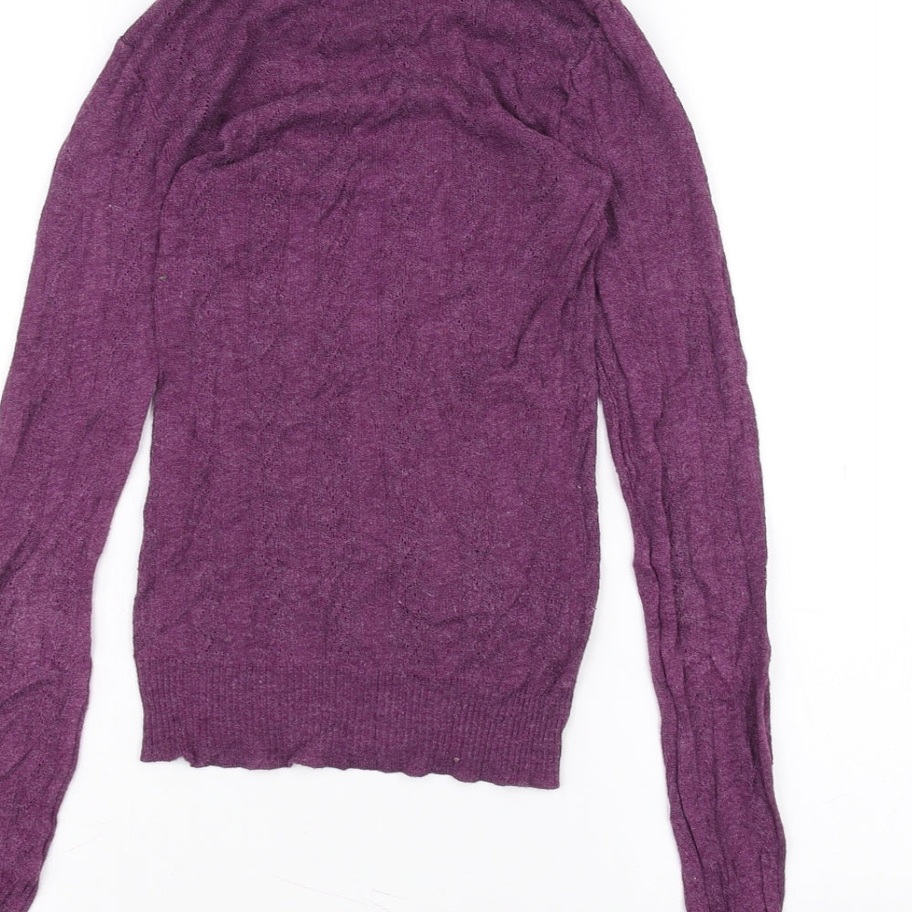 Brora Womens Purple   Basic T-Shirt Size 8