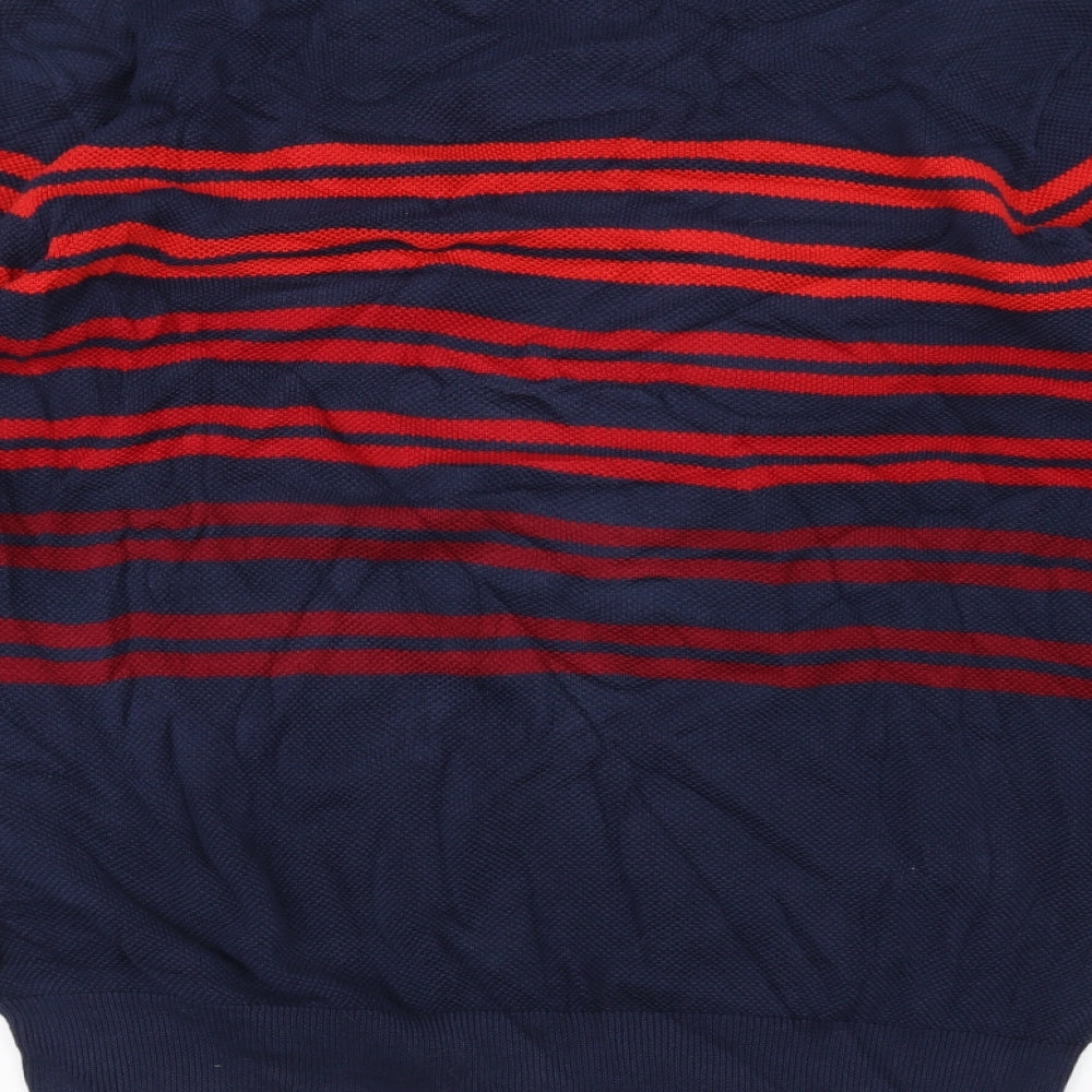 Blue Harbour Mens Blue   Pullover Jumper Size L