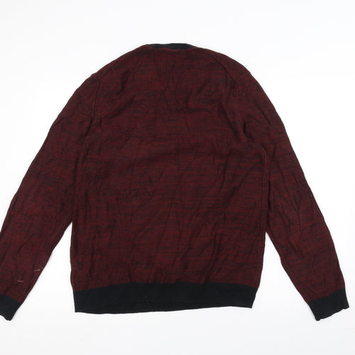 American Eagle Outfitters Mens Red   Pullover Jumper Size M