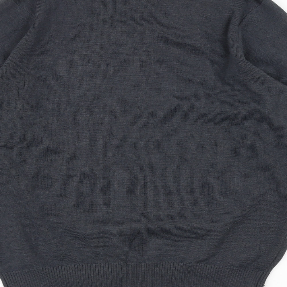 Dennes Mens Grey   Pullover Jumper Size S