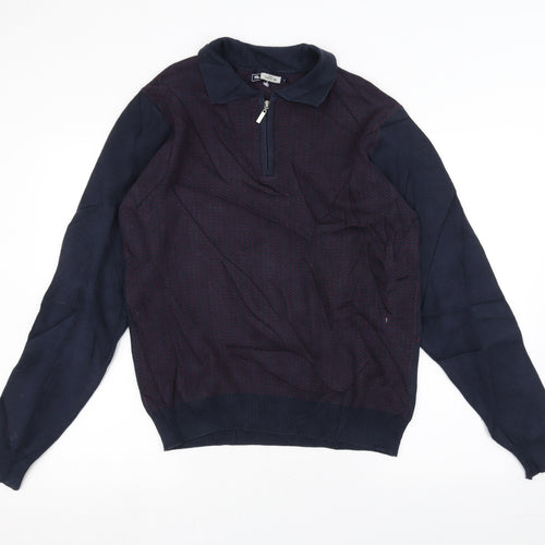 Old Taylor Mens Blue   Pullover Jumper Size M