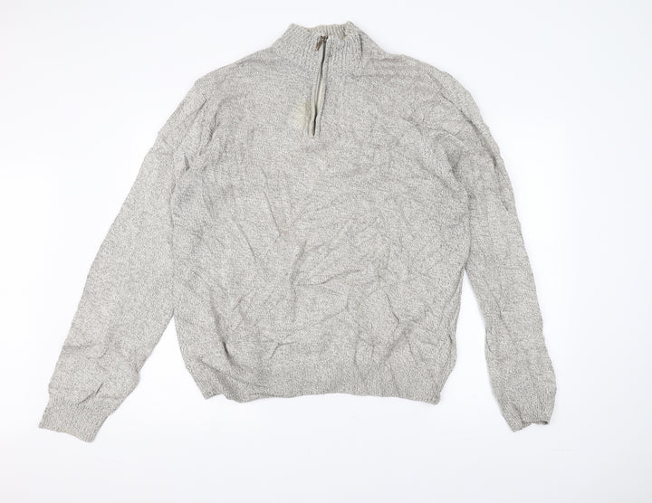 Cedar Wood State Mens Grey   Pullover Jumper Size XL
