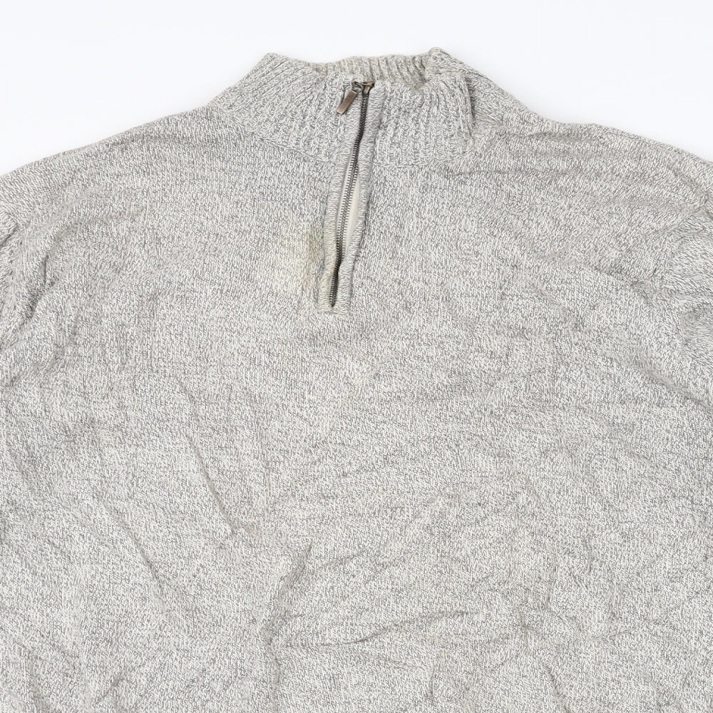 Cedar Wood State Mens Grey   Pullover Jumper Size XL