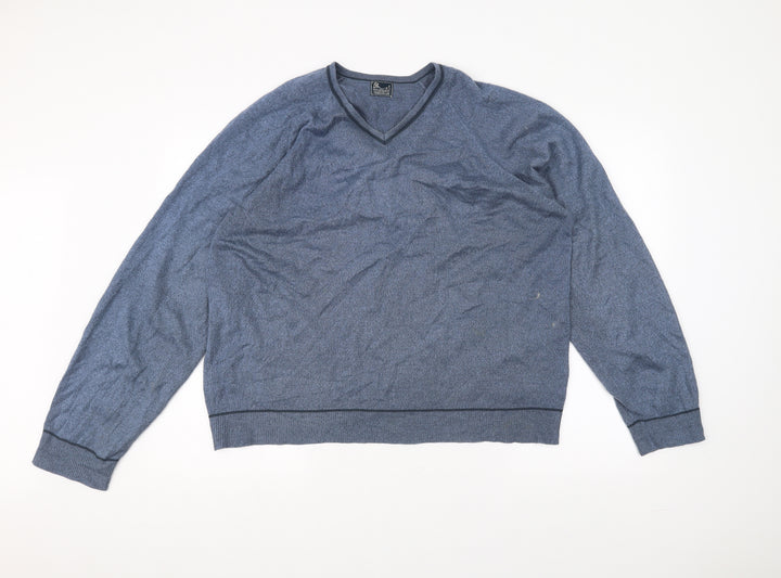 BHS Mens Blue Pullover Jumper Size M