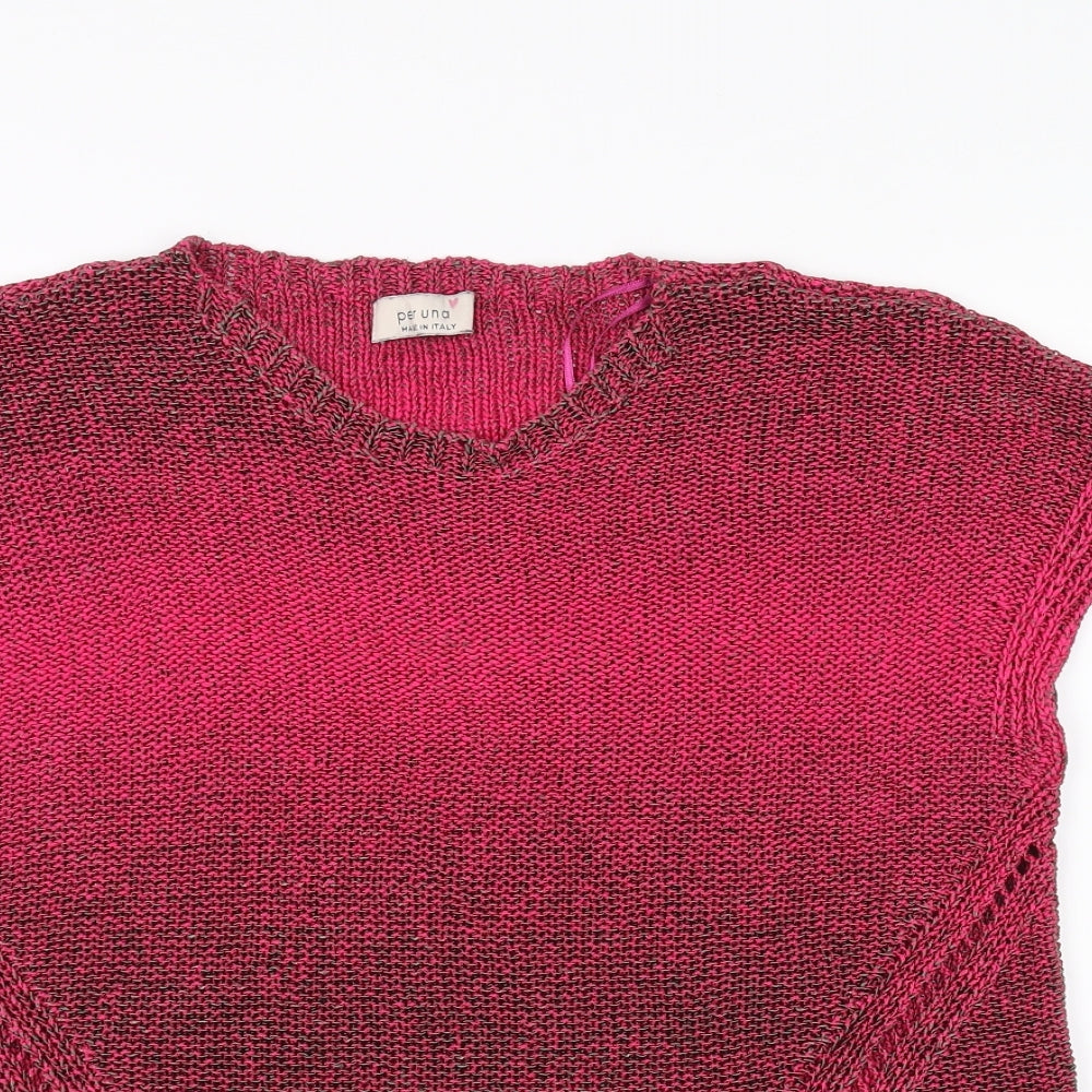 Per Una Womens Pink   Pullover Jumper Size 16