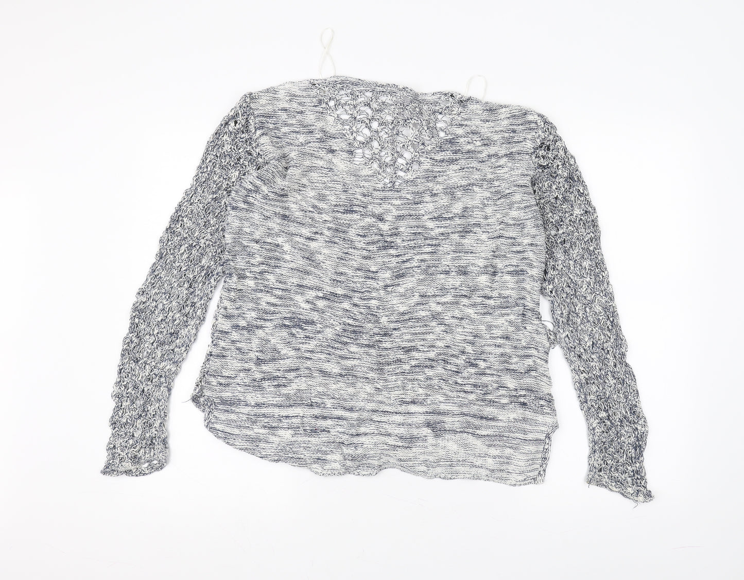 George Womens White  Knit Pullover Jumper Size 16