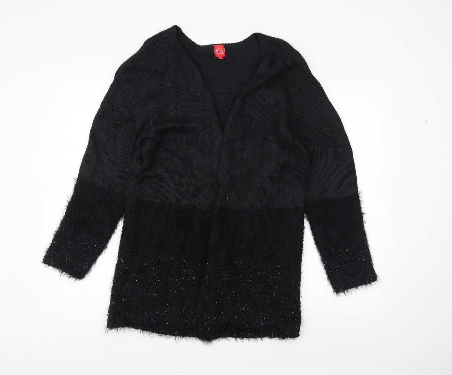 Miss Womens Black   Jacket Coatigan Size S