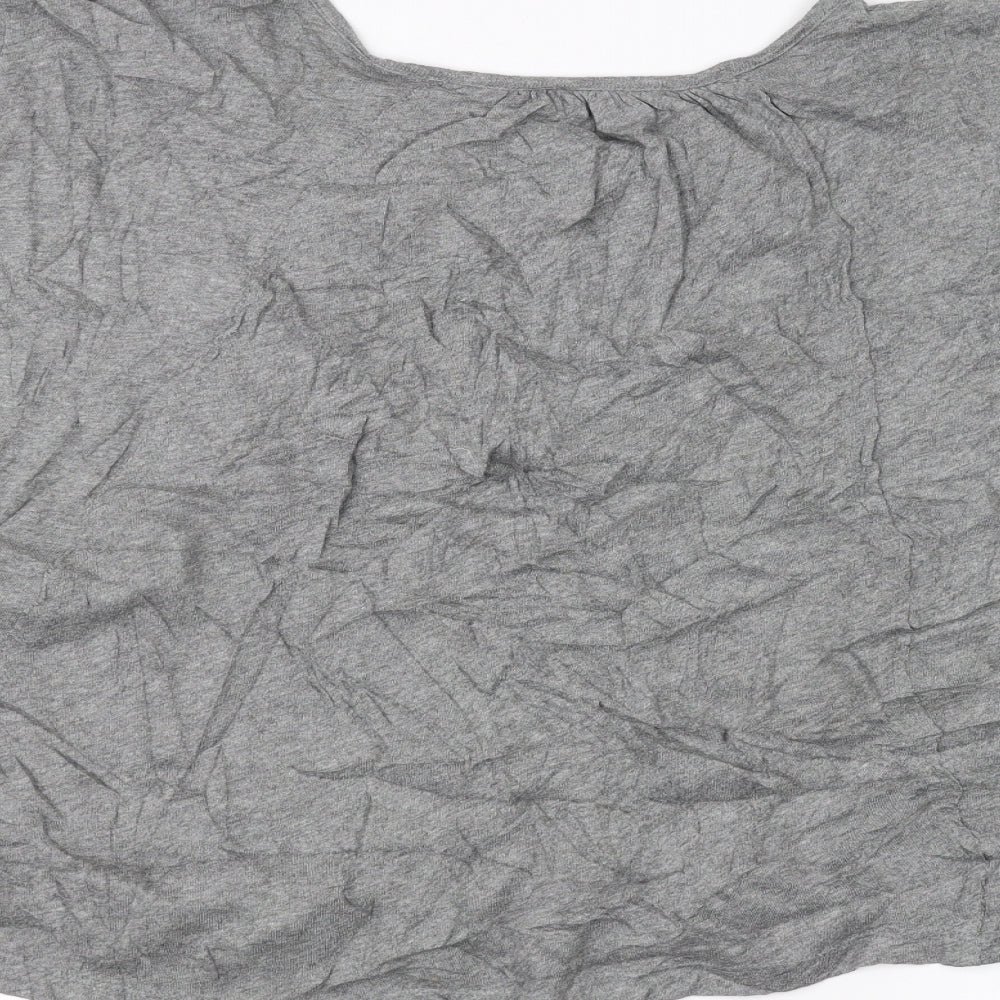 Preworn Womens Grey   Basic T-Shirt Size S