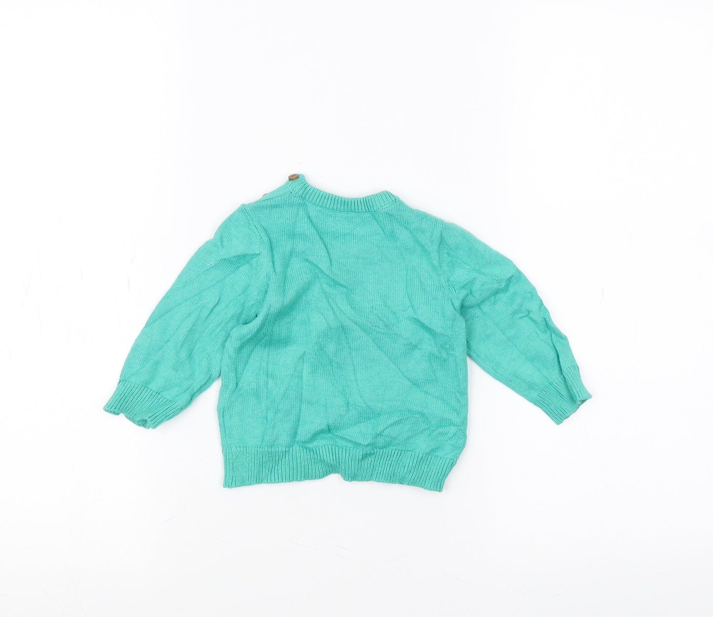 Marks and Spencer Baby Green   Pullover Jumper Size 3-6 Months