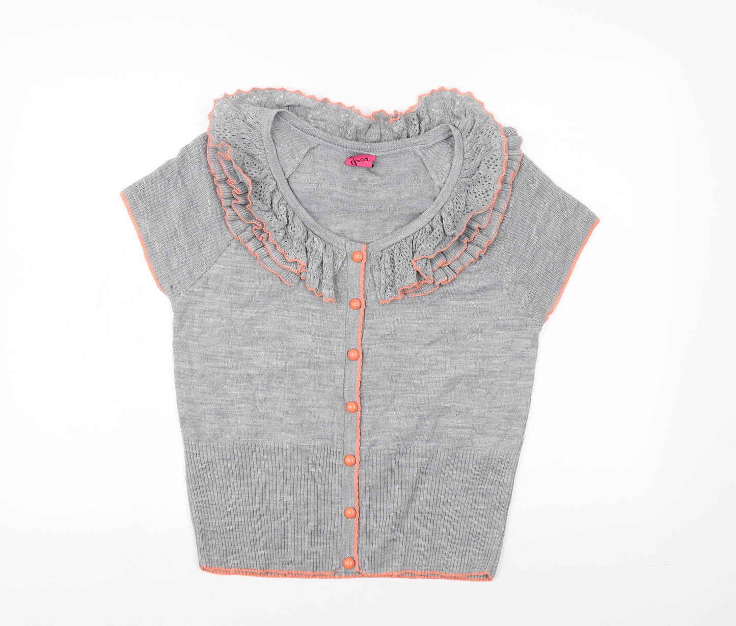 George Womens Grey   Cardigan Jumper Size 14