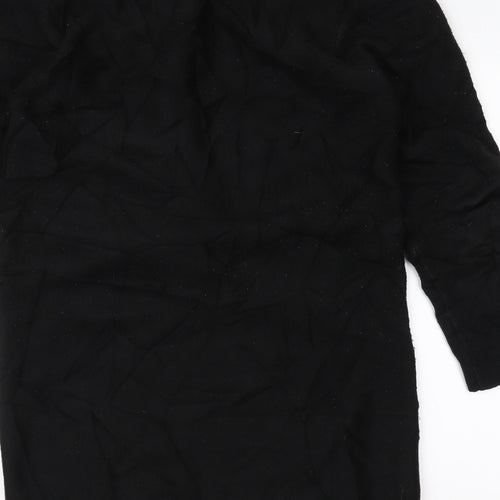 George Womens Black   Cardigan Jumper Size M