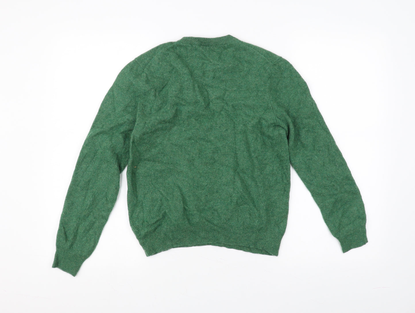 United Colors of Benetton Womens Green   Pullover Jumper Size M