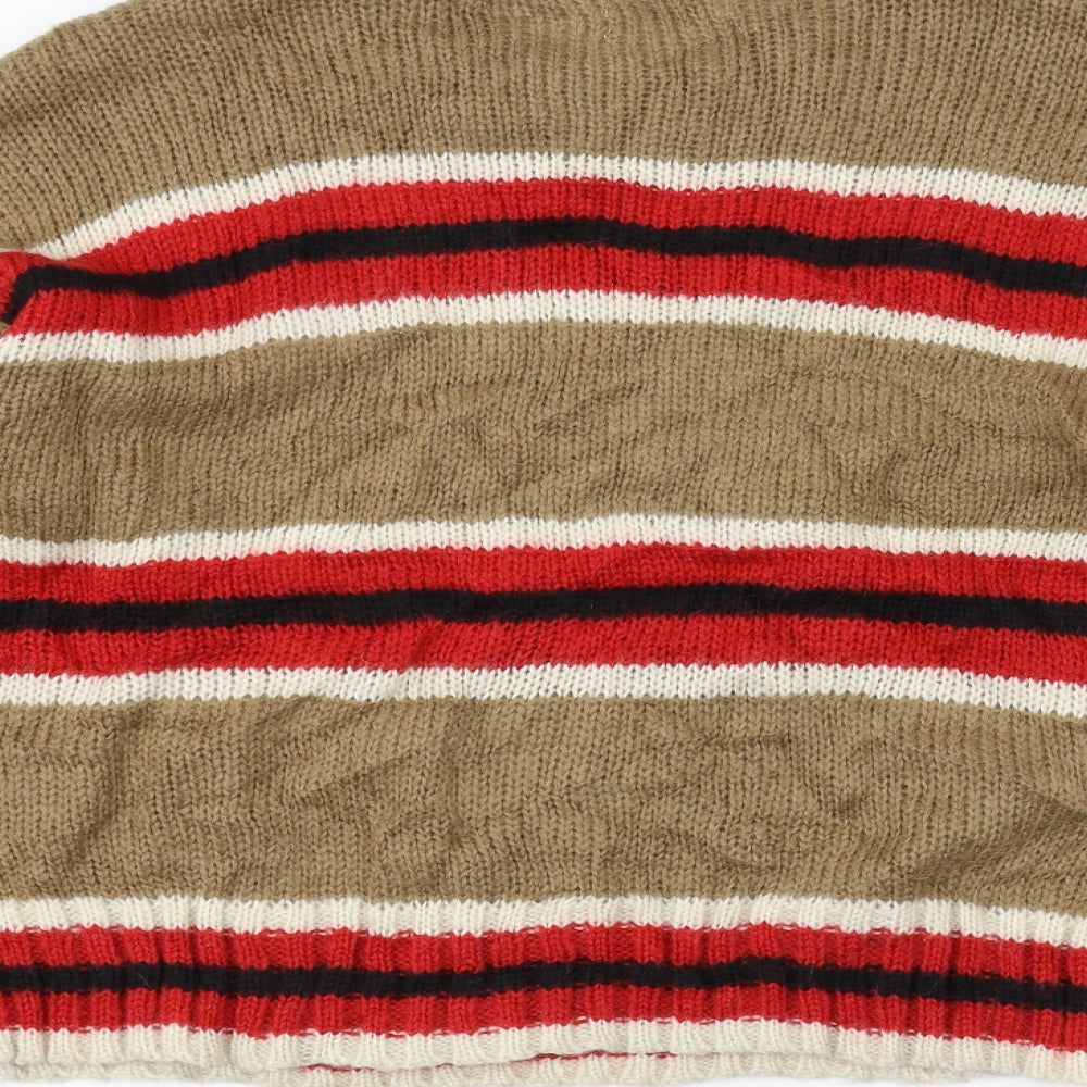 Urban Outfitters Mens Brown  Knit Pullover Jumper Size L