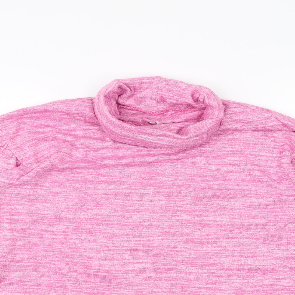 Souluxe Womens Pink   Basic T-Shirt Size L