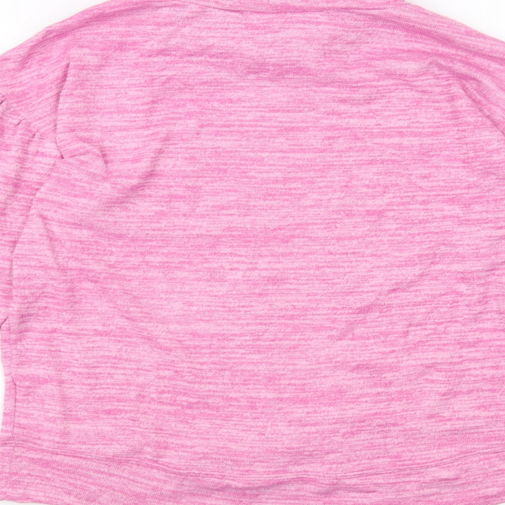 Souluxe Womens Pink   Basic T-Shirt Size L