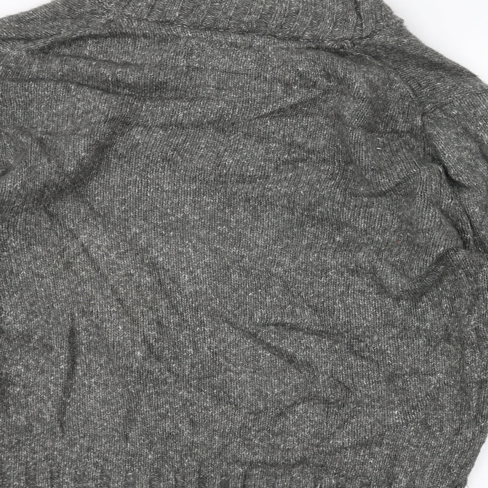 Spirit Mens Grey  Knit Jacket  Size L