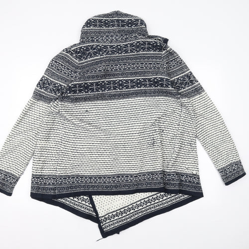 ASOS Womens White Striped  Jacket  Size 14