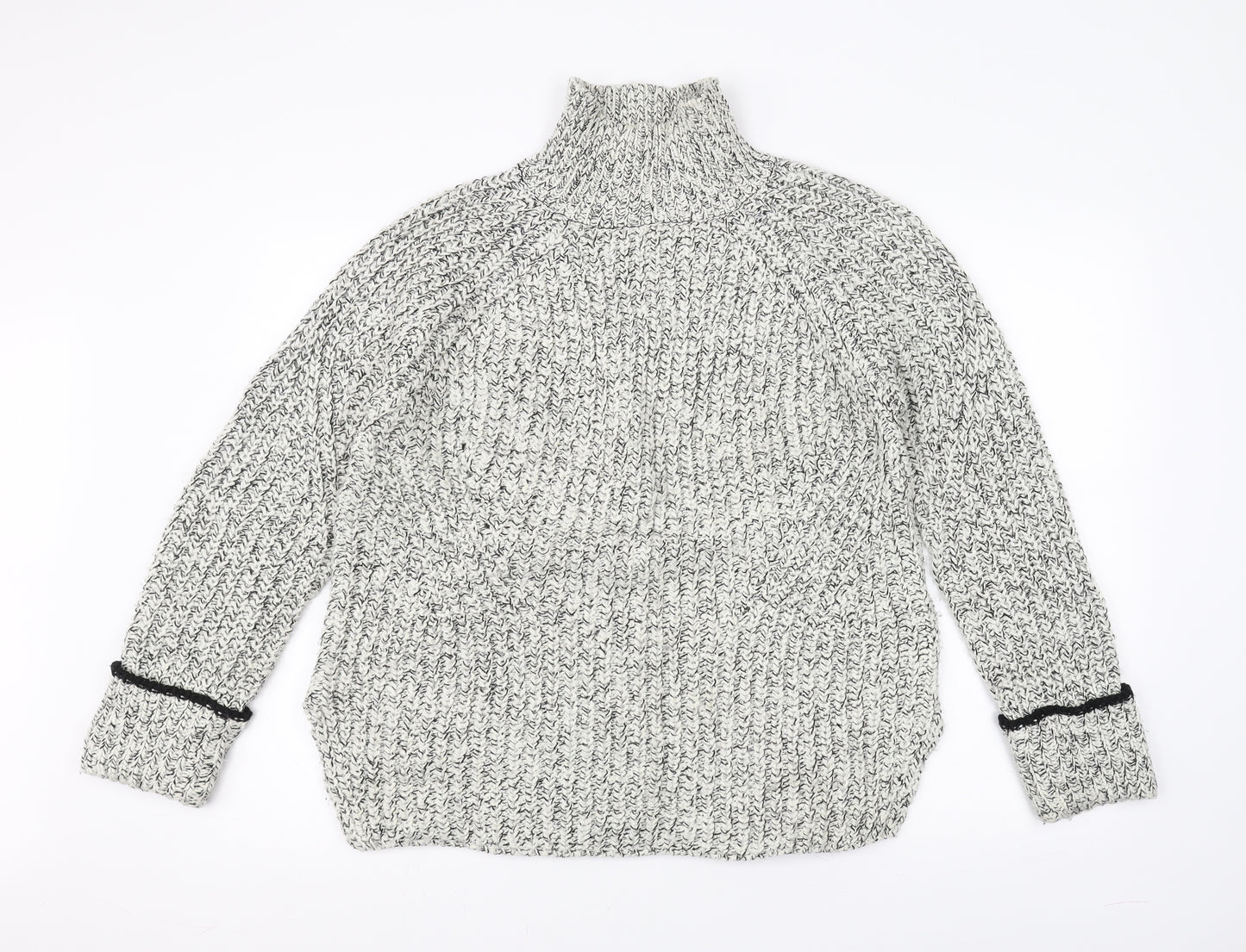 Topshop Womens White   Pullover Jumper Size 12