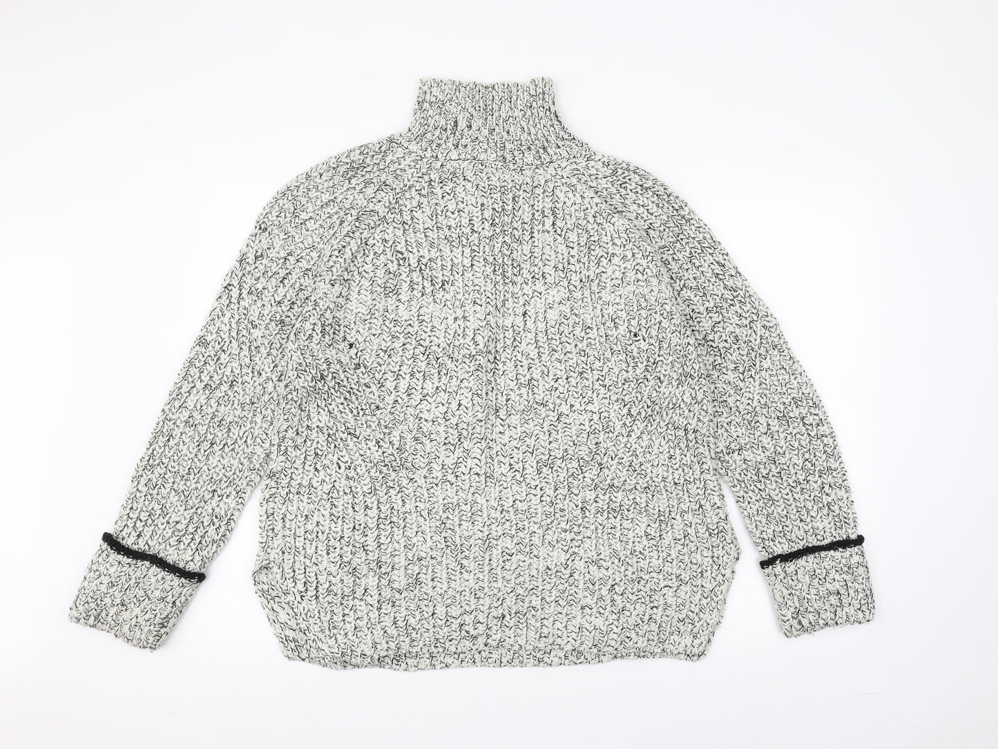 Topshop Womens White   Pullover Jumper Size 12