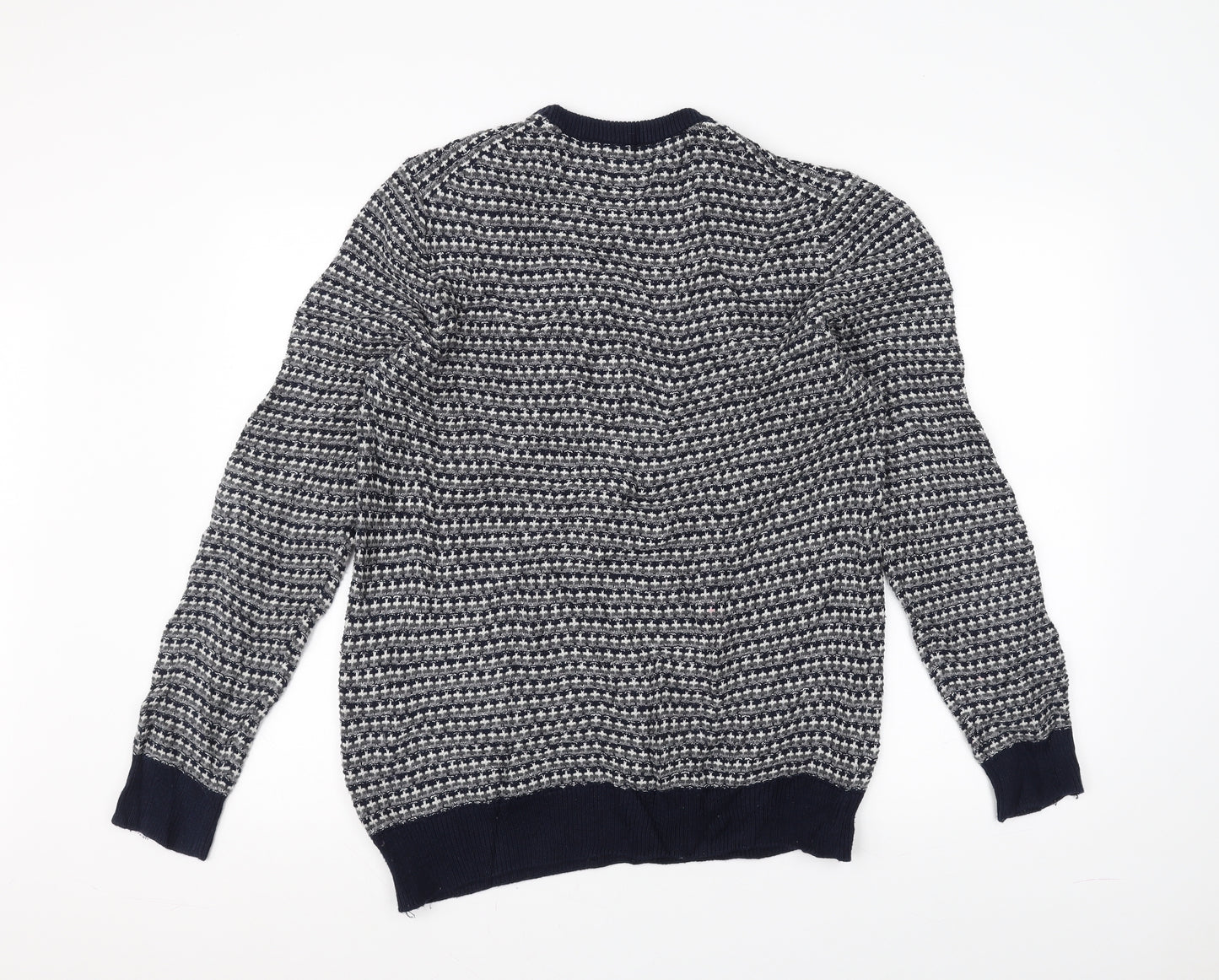 Criminal Womens Blue   Pullover Jumper Size L