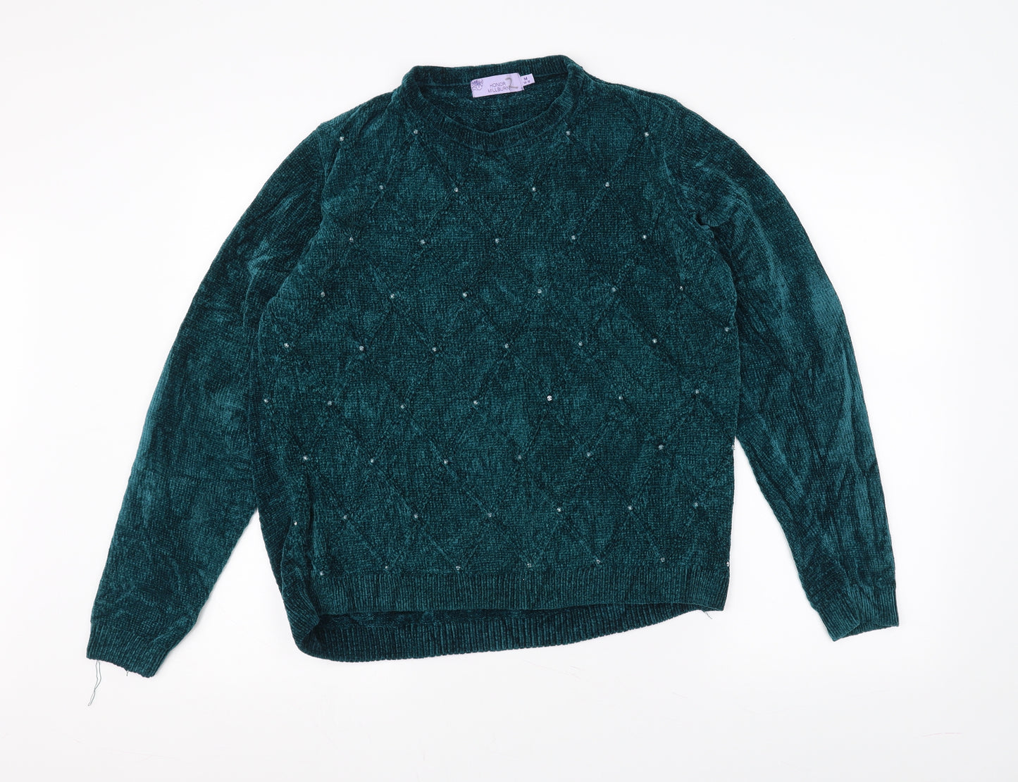 Honor Millburn Womens Blue   Pullover Jumper Size M