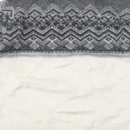 Kangaroo Poo Mens White   Pullover Jumper Size M