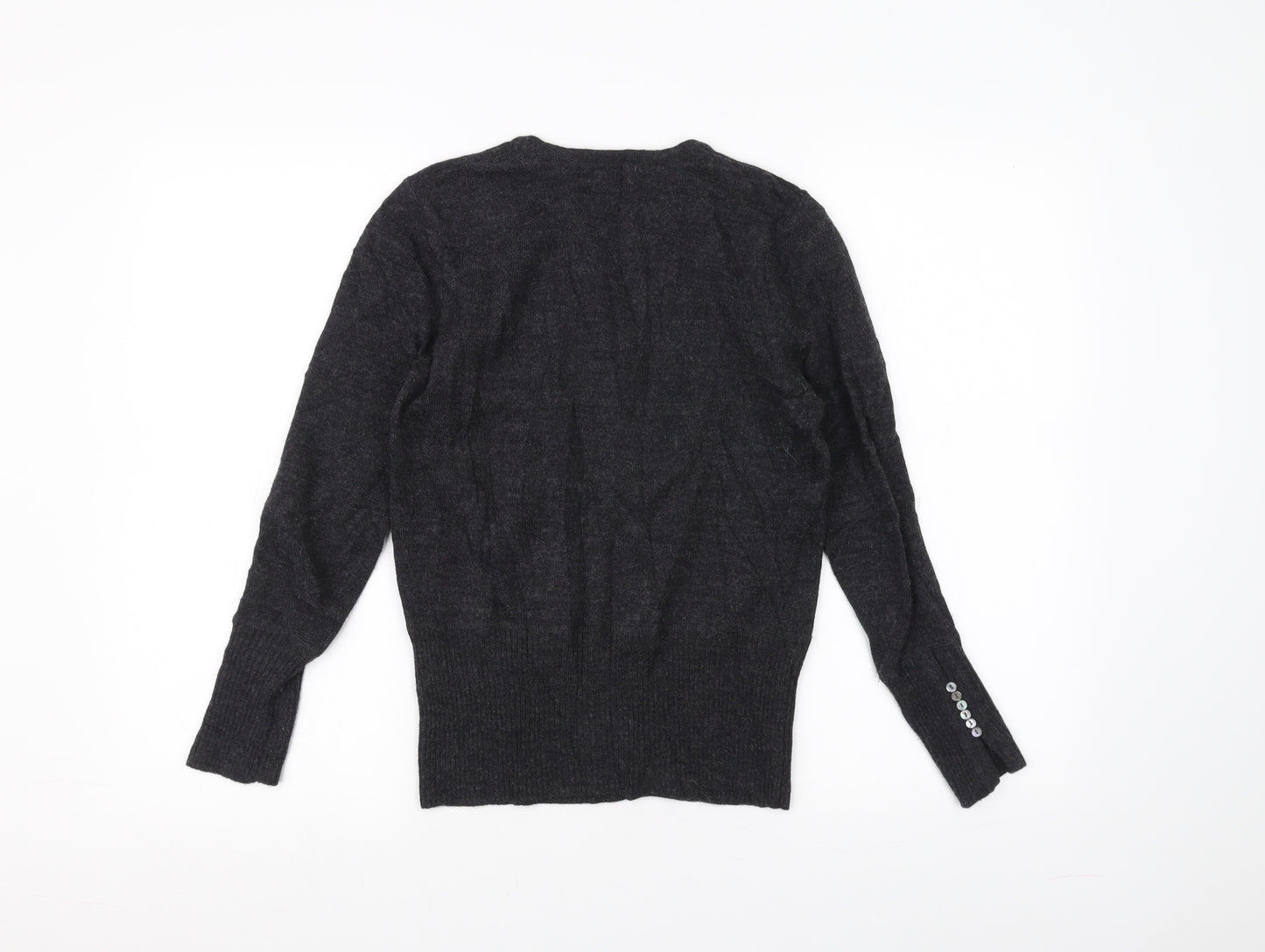 Susan Bristol Womens Black   Basic T-Shirt Size 10