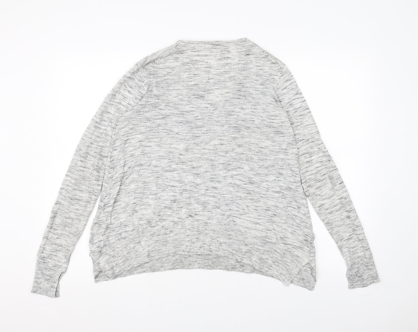 Zara Knit Womens Grey   Basic T-Shirt Size S