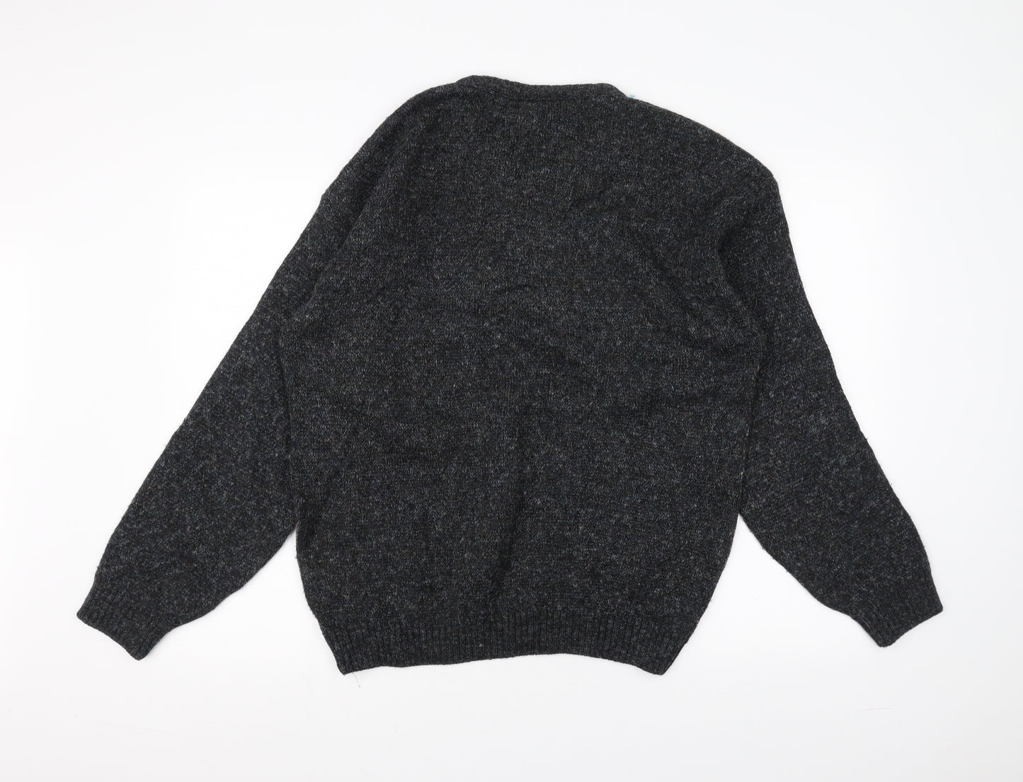 Burton Mens Black  Knit Pullover Jumper Size M