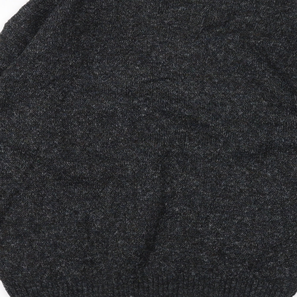 Burton Mens Black  Knit Pullover Jumper Size M