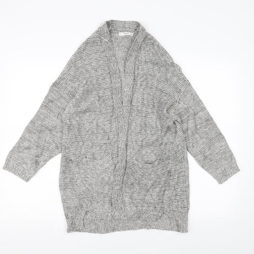 Mango Womens Grey   Cardigan Jumper Size S