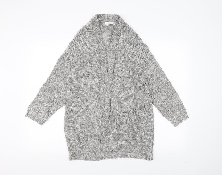 Mango Womens Grey   Cardigan Jumper Size S
