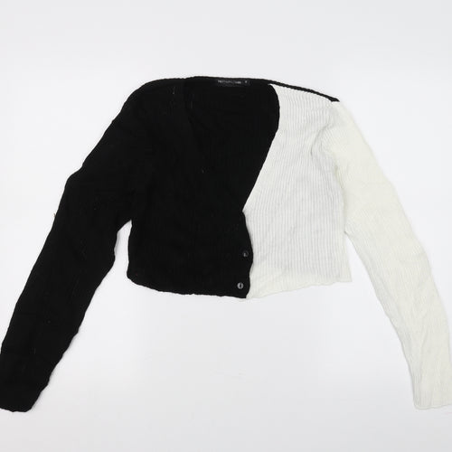 PRETTYLITTLETHING Womens White   Cardigan Jumper Size S